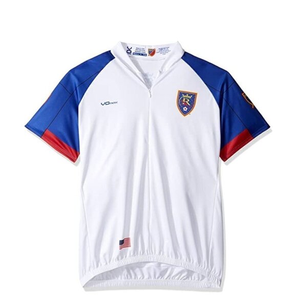 VOMAX MLS Real Salt Lake Short Sleeve Cycling Jersey Women's XL X-Large - Picture 1 of 3